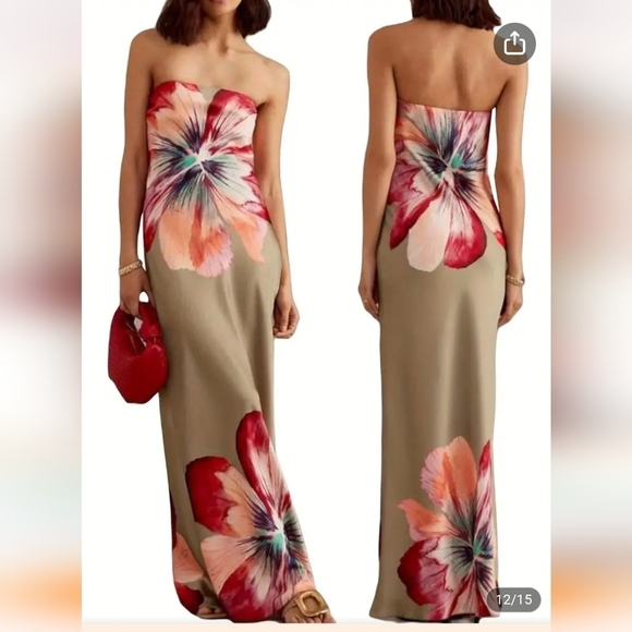 New Long Party Dress Size M - Picture 2 of 12